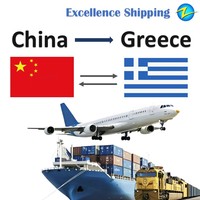 Agent maritime 1688 FCL LCL vérifié, transitaire chinois vers la Grèce, transport maritime DDP DDU, consolidation de conteneurs