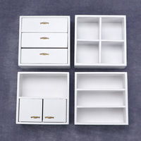 Meuble Miniature Cabinet pour DIY Self Created Living Room Miniature Scene Model