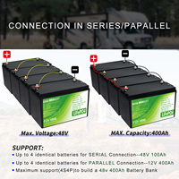 Rechargeable Smart BMS 12V 100AH 200AH 300AH Motorcycle Battery 24V 100AH Lithium Battery 12V 150AH LiFePO4 Battery