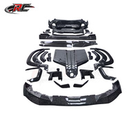 Kit de conversion de voiture style M en fibre de carbone sèche pour BMW XM G09 2022+ : Lame avant, diffuseur arrière, extensions d'ailes et ailerons