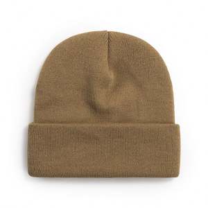 Gorro de Punto Unisex para Invierno, Gorro de Esquí con Lazo a Rayas, Suave y Holgado, para Hombre y Mujer, 100% Acrílico, para Actividades al Aire Libre - Product Image 2