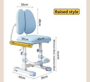 Chaises d'étude ergonomiques pour enfants de haute qualité, réglables en hauteur, pour les nourrissons, vente en gros - Product Image 2