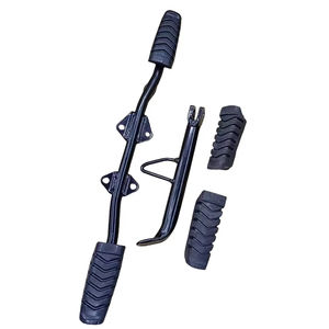 Pièces YESONG pédales de pied de moto assemblage de fer horizontal est mis de côté support de jambe latérale de cadre pour CB125 KYY - Product Image 1