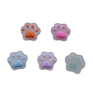 Cartoon Glow-in-the-dark <strong>Cat</strong> Scratch Doll Cream Glue Material Diy Jewelry Phone case Resin Crafts Charms MINI <strong>Figurines</strong> - Product Image 5