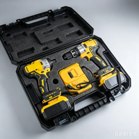 Kit de perceuse sans fil 21V sans balais avec batterie au lithium, ensemble d'outils portables pour la maison, perceuses électriques OEM