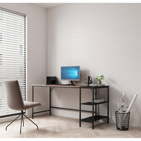 Table de bureau moderne en bois, bon marché, pour le personnel, petit bureau pour le travail de bureau