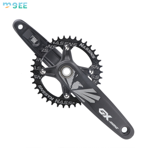 Seemore MTB crankset với khung dưới <span class=keywords><strong>chainring</strong></span> tốc độ duy nhất 170 quây cánh tay tốc độ duy nhất chainringtrack Fixie xe đạp chainwheel - Product Image 5