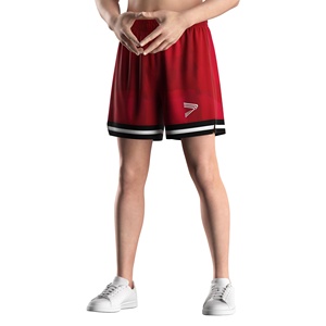 Shorts de <span class=keywords><strong>basket</strong></span>-ball en polyester durable pour hommes, vêtements de sport à séchage rapide, panneaux en mesh pour les jeux et les entraînements de haute intensité - Product Image 5