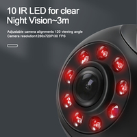 Cámara de Visión Trasera Inalámbrica Magnética 5G WiFi con Visión Nocturna Recargable para Remolque, RV, Camión, Compatible con iPhone y Android