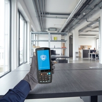 Komputer Mobile Enterprise DT40S, Terminal Genggam Barcode, PDA Tangguh Android 9/12 IP67, Pemindai Data Terminal 1D/2D, Layar 4 inci