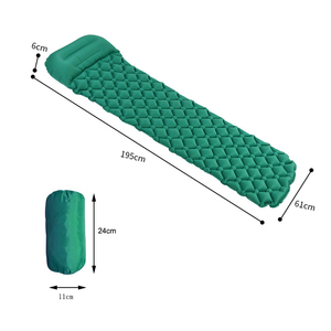 Colchón Inflable con Almohada, Colchoneta para Acampar, Resistente a la Humedad, Engrosada, Ecológica, Portátil, Plegable, para Dormir al Aire Libre - Product Image 2
