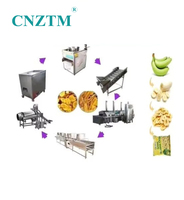 Commerciële automatische roestvrijstalen machine voor het maken van plantain- en bananenchips, hoge capaciteit voor kleine bedrijven