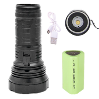 Lampe torche puissante Rechargeable par USB haute puissance 40W, lampe de poche étanche à Led pour la chasse à longue portée 4000 lumen 2000m
