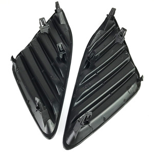 Front Fog Light Trim Covers For Toyota Camry 2012 2013 2014 Plastic Black Decorative Grille Cover Left Right Pair - Product Image 2