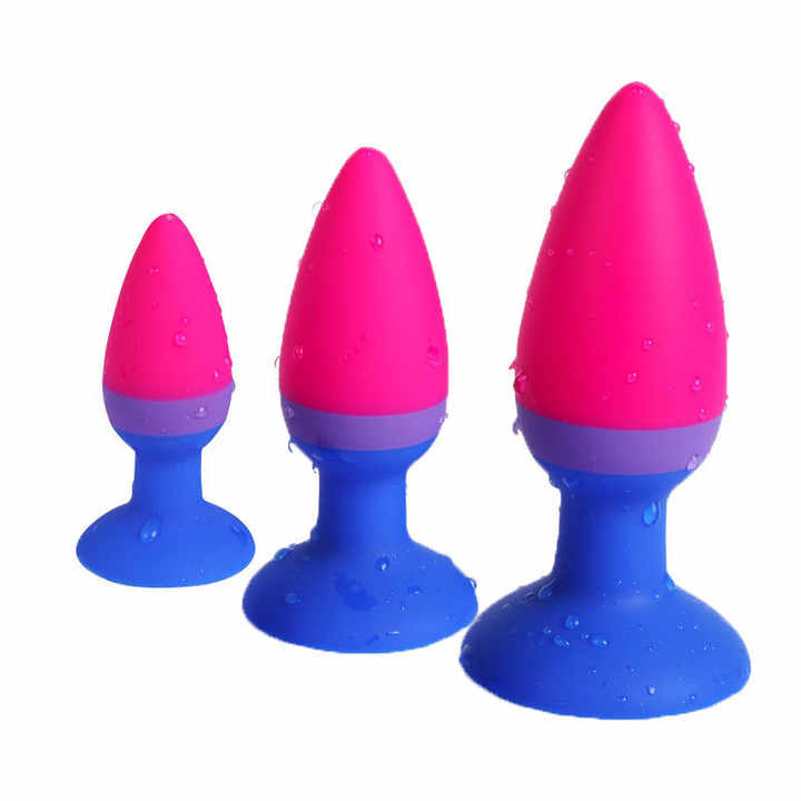 Plug anal en silicone pas cher, directement de l'usine en Chine, jouet  sexuel, plug BDSM, suppositoire anal