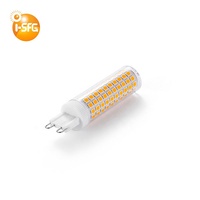Ampoule LED G9 7W de haute qualité pour usage résidentiel, sans scintillement, CRI80, dimmable, face en céramique+PC, angle de faisceau 360°, garantie 2 ans