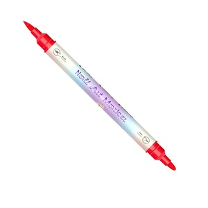 Set di Penne <span class=keywords><strong>per</strong></span> Nail Art 12 Colori, Doppia Punta, <span class=keywords><strong>Cancellabili</strong></span> ad Aria, 0.5-5mm, Penne <span class=keywords><strong>per</strong></span> Smalto su Tessuto, Marcatori 3D a Asciugatura Rapida <span class=keywords><strong>per</strong></span> Stampa Digitale - Product Image 6
