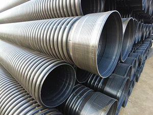 <span class=keywords><strong>Tubo</strong></span> de drenaje de tubería corrugada de doble pared de HDPE, tubos de plástico de HDPE/Conducto de tubería de alcantarilla <span class=keywords><strong>para</strong></span> proyecto de construcción - Product Image 6
