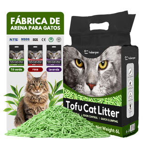 OEM ODM yüksek kalite biyobozunur arena para-gatos YEŞİL ÇAY lezzet rized rized Tofu kedi kumu - Product Image 1