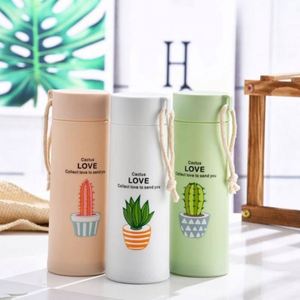 Bouteille d'eau anti-brûlure sans BPA 400 ml, bouteille d'eau en verre personnalisée, bouteilles d'eau en verre mignonnes pour filles - Product Image 2