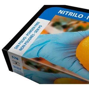 Guanto in Nitrile Juba 570 6 XS, Blu - Product Image 4