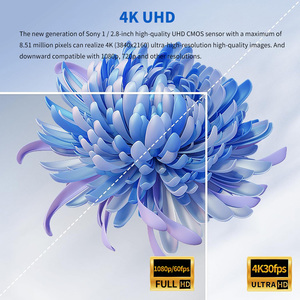 Zoom optique 20x POE pris en charge 4K/30fps PTZ pour HDMI USB LAN église réunion suivi automatique caméra de conférence pour haute qualité Vid - Product Image 2