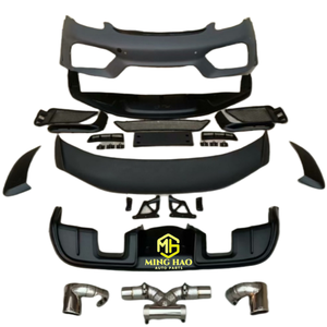 Kit de Carrocería para Parachoques Delanteros/Traseros <span class=keywords><strong>918</strong></span>/718 y Parrilla Delantera <span class=keywords><strong>GTS</strong></span> - Ajuste OEM de Alta Calidad - Product Image 2