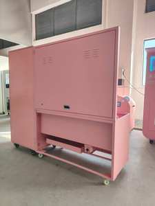 เครื่องล้างสัตว์เลี้ยงอัตโนมัติสีเทา น่ารัก สำหรับสุนัขและแมว สถานีอาบน้ำแบบบริการตนเอง เครื่องจำหน่ายสินค้าอัตโนมัติ สำหรับสัตว์เลี้ยงทุกขนาด ใช้งานกลางแจ้ง - Product Image 6