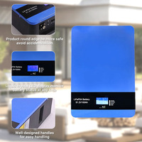Batterie domestique Power Wall 48V 51.2V 100Ah 5kWh Lifepo4, stockage d'énergie solaire hors réseau/sur réseau, pack de batteries Lifepo4, stock européen
