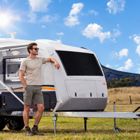 Panneau solaire semi-flexible 150W, panneaux solaires flexibles les plus efficaces pour camping-car, abri de voiture, voiture électrique, accessoires de moto, van life