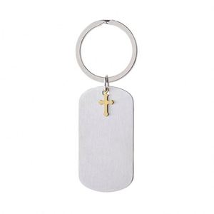 DIY <b>Custom</b> Laser Engraving logo UV Color Printing Photo Blank Material Holiday Promotion Gift Stainless Steel <b>Dog</b> <b>Tag</b> Keychain - Product Image 5