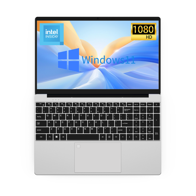 Intel Celeron 15.6" Rotating Laptop 16GB DDR4 RAM 1TB SSD IPS Display Windows 11 Pro Business-Use Dual Core New Computer