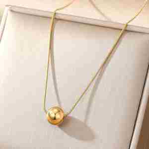 Collar Minimalista Transfronterizo, Fotos de Producto Profesionales Confiables, Acabado Resistente al Sudor, Sin Níquel, Ideal para Regalo - Product Image 5