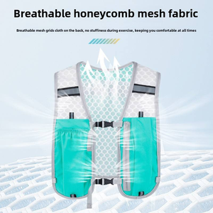 Mochila Ligera para Ciclismo, Almacenamiento al Aire Libre, para Teléfono Móvil, para Correr, Senderismo, Montañismo, Chaleco con Botella de Agua, Hidratación - Product Image 5