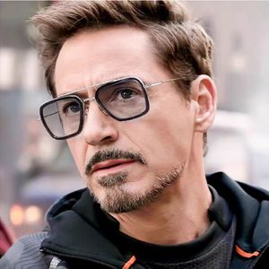 Gafas de Sol Polarizadas UV400 Cuadradas Estilo Iron Man de Avengers 3, Modelo 8071, Gafas de Expedición de Spider-Man - Product Image 1
