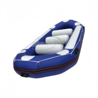 Bateau pneumatique léger en PVC pour eaux vives, Packraft 430 cm, Packraft gonflable / Raft à vélo, Kayak à pagaie
