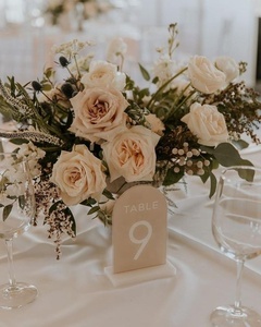 Bảng Số Bằng <span class=keywords><strong>Acrylic</strong></span> Giá Để Biển Để Bàn Đám Cưới Bằng <span class=keywords><strong>Acrylic</strong></span> Có Chỗ Để Thẻ - Product Image 4