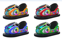 Voiture tamponneuse en fibre de verre à piles pour usage intérieur et extérieur, manège pour adultes et enfants pour parcs d'aventure et centres commerciaux