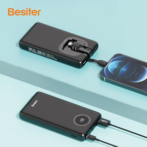 Batería Externa Besiter de Alta Capacidad 10000mAh con Carga Rápida de 18W y Pantalla LED, Compatible con Múltiples Dispositivos, Baterías Externas de Polímero de Litio - Product Image 3