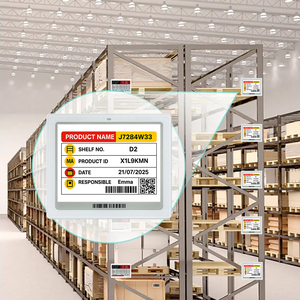 Étiquettes électroniques de rayonnage avancées 2,4 GHz pour entrepôts aux États-Unis – Solution de système de rayonnage ESL – Nous pouvons prendre en charge le développement - Product Image 1