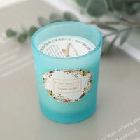 Bougies de cire de soja parfumées bon marché pour la maison couleur personnalisée pour les vacances et la décoration de Noël pour les bars et Thanksgiving