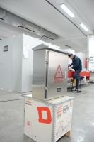 Ensemble complet de boîte de distribution d'électricité solaire extérieure basse tension étanche, armoire de compteur, boîte de jonction étanche