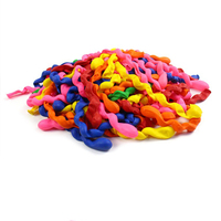 Ballons à visser gonflables multicolores en latex à l'hélium, personnalisés pour Noël, vente en gros directe usine
