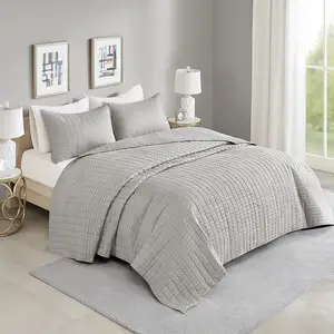 Conjunto de lençol de cobertura, conjunto de lençóis de luxo com costura de lado duplo, leve, para cama