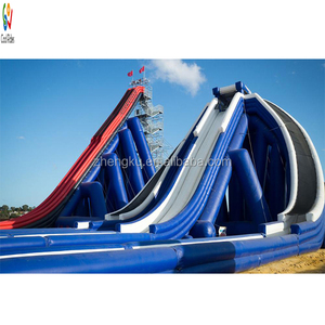 Thiết Kế Mới Trượt Nước Bơm Hơi Có Hồ Bơi, Trượt Hồ Bơi Bơm Hơi, Trượt Công Viên Nước Để Bán - Product Image 3