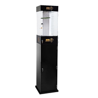 Tinya usine grand support debout au sol rotatif accessoires de téléphone portable présentoir led acrylique buck couteau vitrine d'affichage