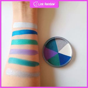 Super Discount 30g Rainbow Split Face Paint Water Activated Body Paint for Children's Safety Pigment Flag Paint - Product Image 3