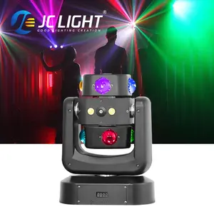 JC Led braccio rotante fascio stroboscopico effetto Laser Disco Bar Dj luci testa mobile luci Laser per Night Club