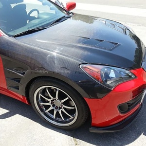 กันชนข้างทรง H2 คาร์บอนไฟเบอร์ สำหรับรถยนต์ฮุนได เจเนซิส คูเป้ ปี 2009-2016 - Product Image 2