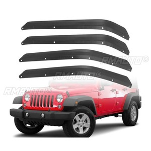 Para Jeep Wrangler JK 2007-2017: Embellecedores de guardabarros, kit de carrocería para ceja de rueda, arco de talón de rueda, pieza exterior. - Product Image 2